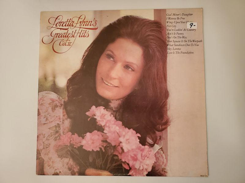 Loretta Lynn Loretta Lynn's Greatest Hits Vol. II vinyl record